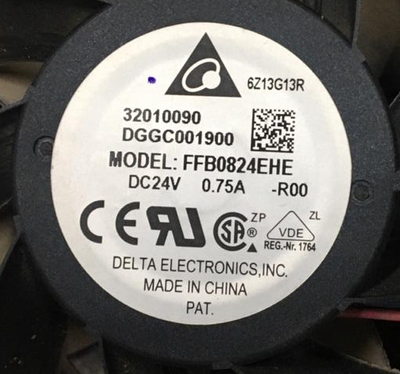 Original Delta FFB0824EHE R00 Cooling Fan DC 24V 0.75A 3-Wires FFB0824EHE R00 Fans